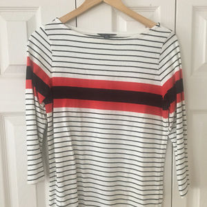 Lands End Quarter Length Sleeve Size 6-8